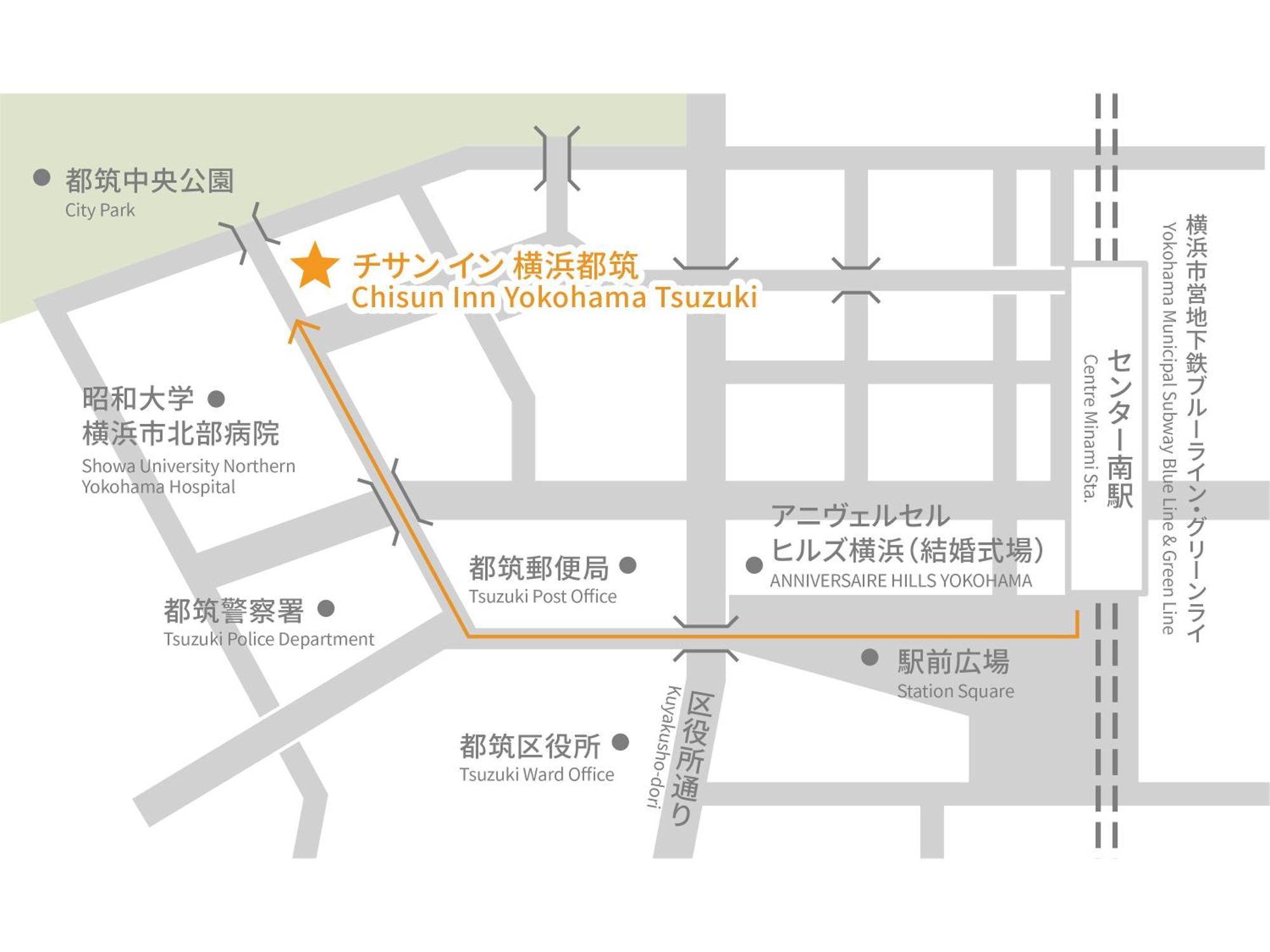Chisun Inn Yokohama Tsuzuki Ngoại thất bức ảnh